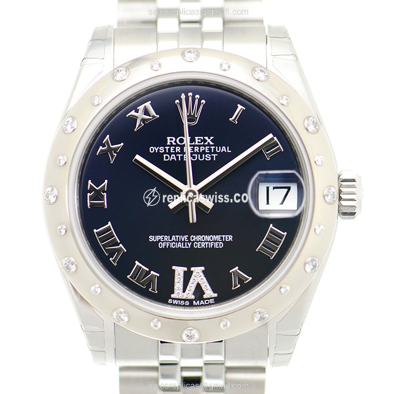 Rolex 178344-0002 LADY DATEJUST Automatic 18kt White Gold & Diamond