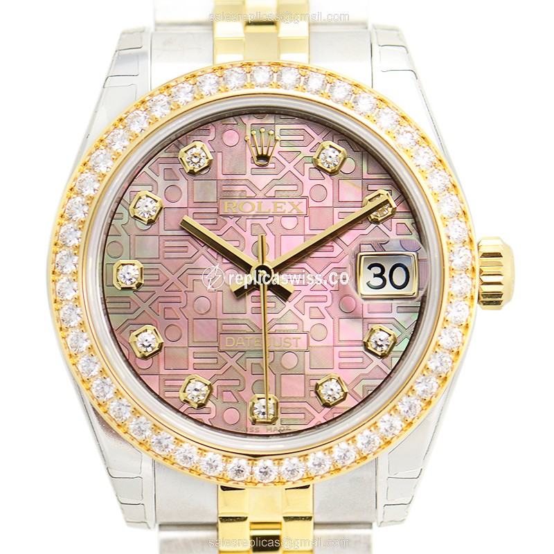 Rolex 178383JBKMOPJUB_J LADY DATEJUST Automatic 18kt Gold & Diamond & Steel