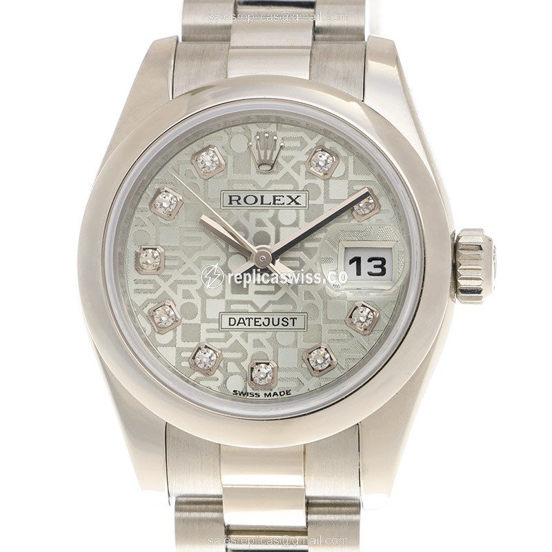 Rolex 179166JICEBLUE_P DAY-DATE Automatic Platinum