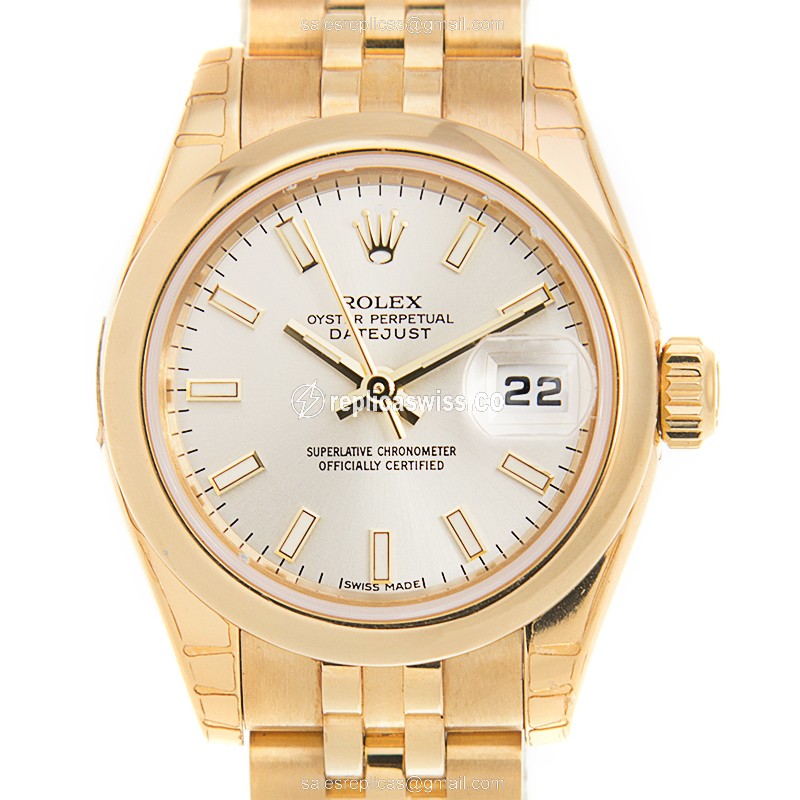 Rolex 179168SV_J LADY DATEJUST Automatic 18kt Yellow Gold