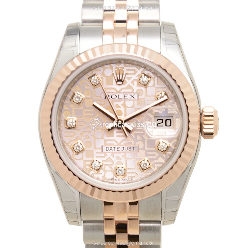 Rolex 179171JPK LADY DATEJUST Automatic 18kt Rose Gold & Steel