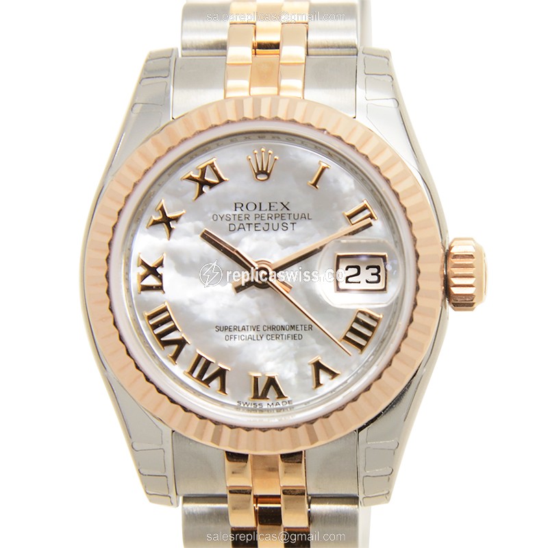Rolex 179171NRWT LADY DATEJUST Automatic 18kt Rose Gold & Steel