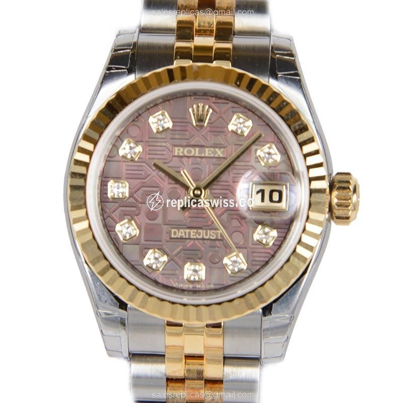Rolex 179173NG LADY DATEJUST Automatic 18kt Gold & Steel