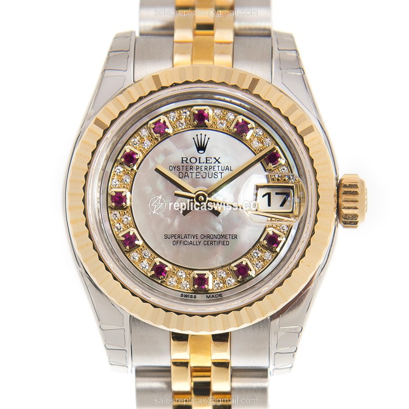 Rolex 179173NMR11_J LADY DATEJUST Automatic 18kt Gold & Steel