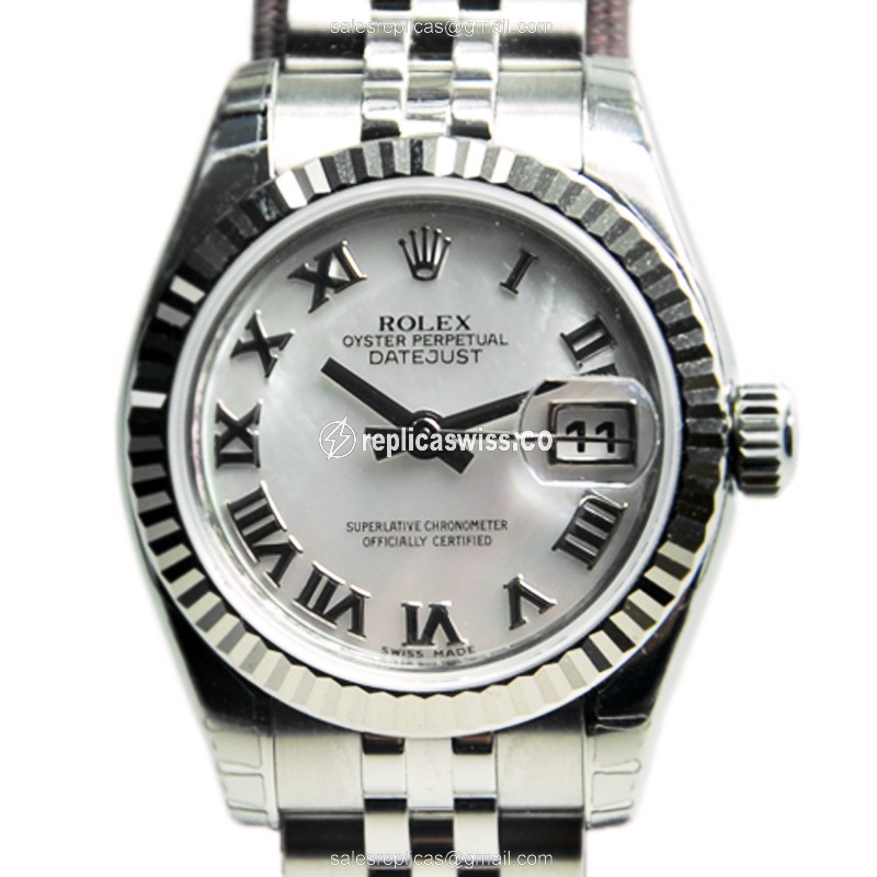 Rolex 179174NRWT LADY DATEJUST Automatic 18kt White Gold & Steel