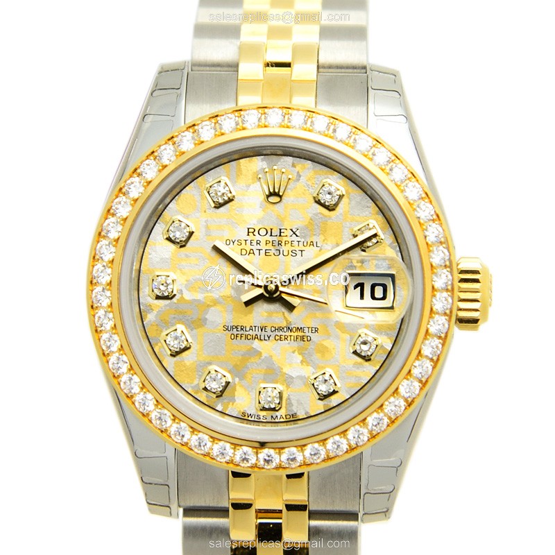 Rolex 179383GC10DIA_JUB LADY DATEJUST Automatic 18kt Gold & Diamond & Steel