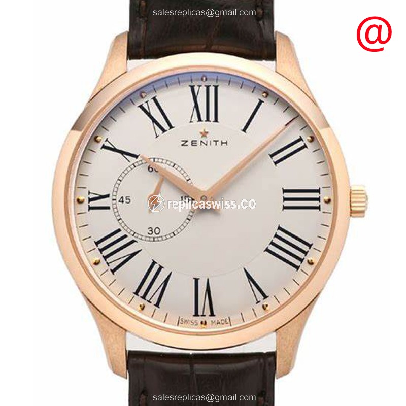 Zenith 18.2010.681/11.C498 ELITE Automatic 18kt Rose Gold