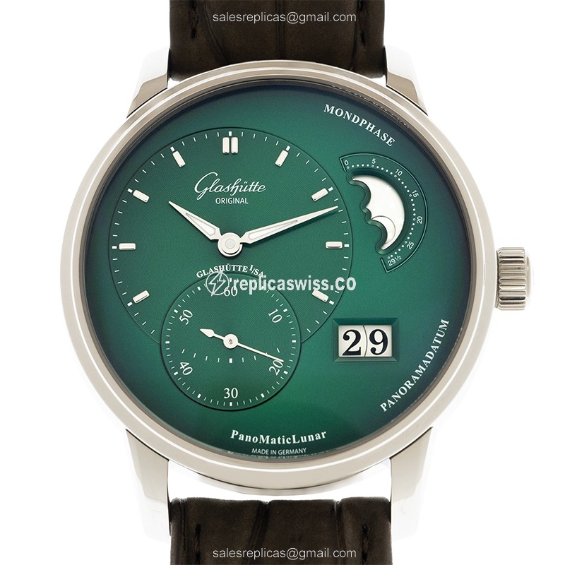 Glashutte 1-90-02-13-32-02 PANO Automatic Stainless Steel