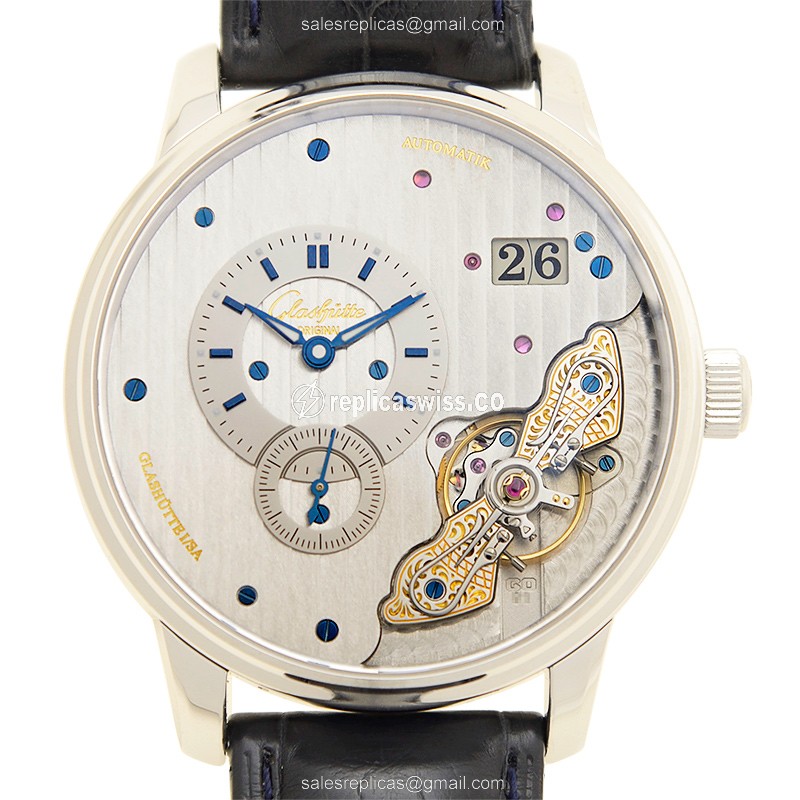 Glashutte 1-91-02-02-02-30 PANO Automatic Stainless Steel