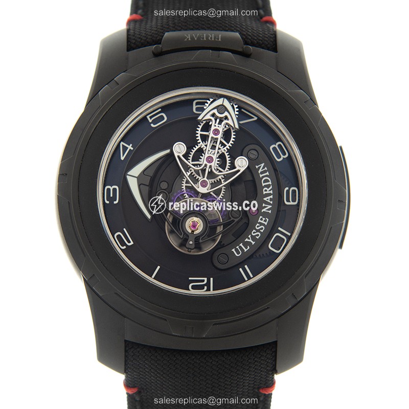 Ulysse Nardin 2053-132/BLACK FREAK Manual Wind Titanium