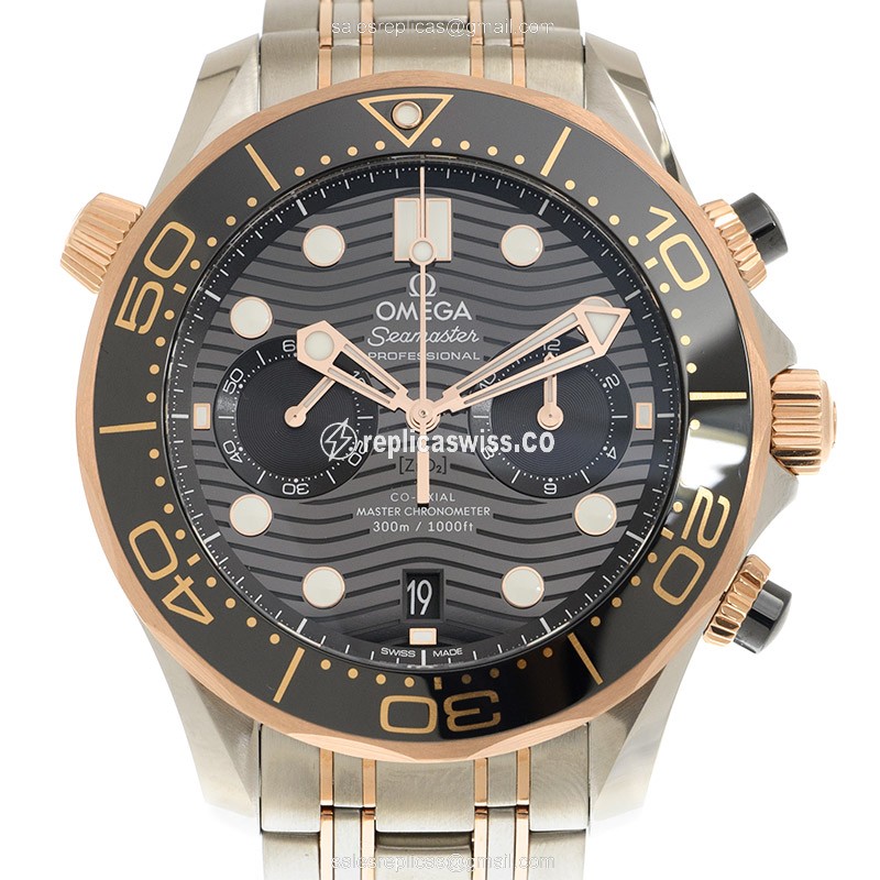 Omega 210.20.44.51.01.001 SEAMASTER Automatic 18kt Rose Gold & Steel