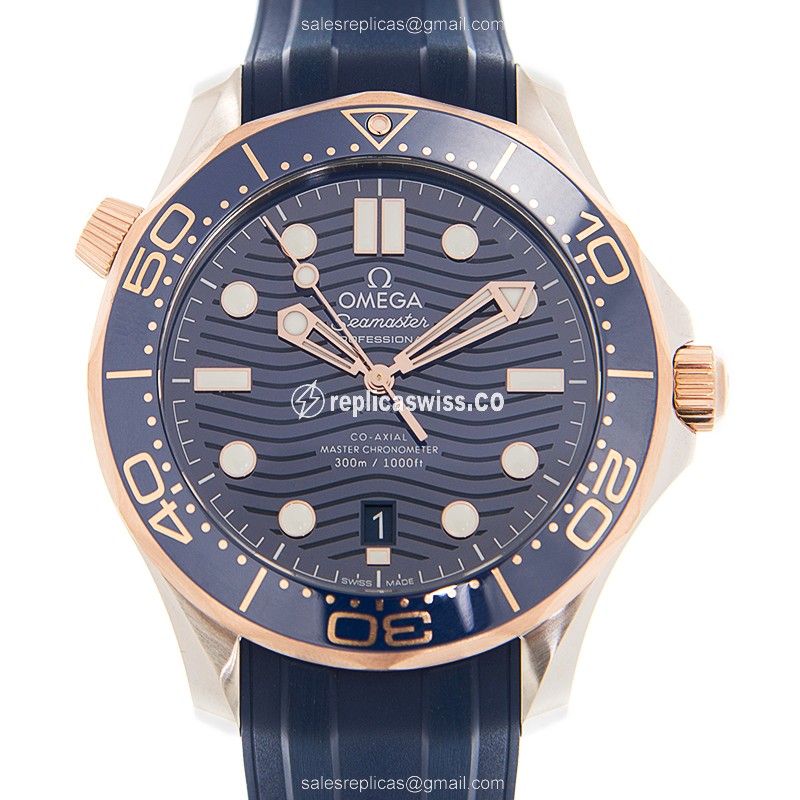 Omega 210.22.42.20.03.002 SEAMASTER Automatic 18kt Rose Gold & Steel