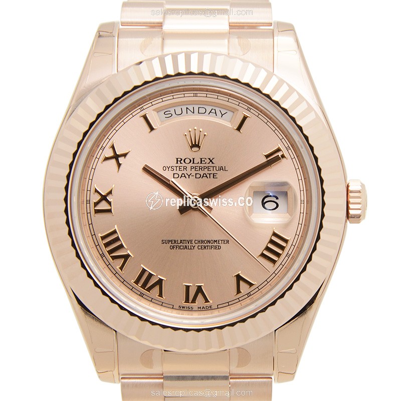 Rolex 218235PKRN DAY-DATE Automatic 18kt Rose Gold