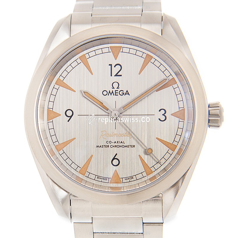 Omega 220.10.40.20.06.001 RAILMASTER Automatic Stainless Steel