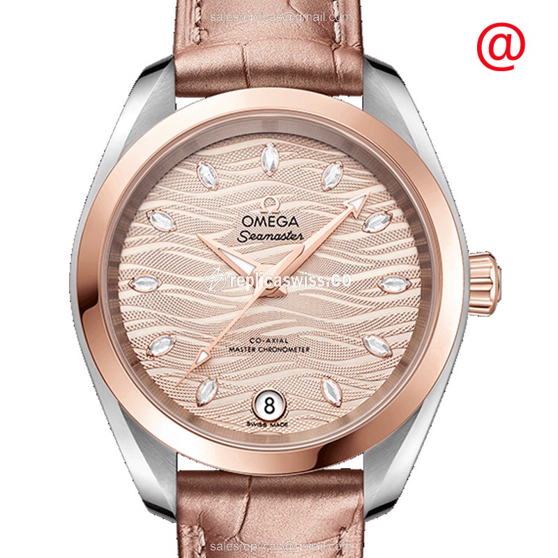 Omega 220.23.34.20.59.001 SEAMASTER Automatic 18kt Rose Gold & Steel
