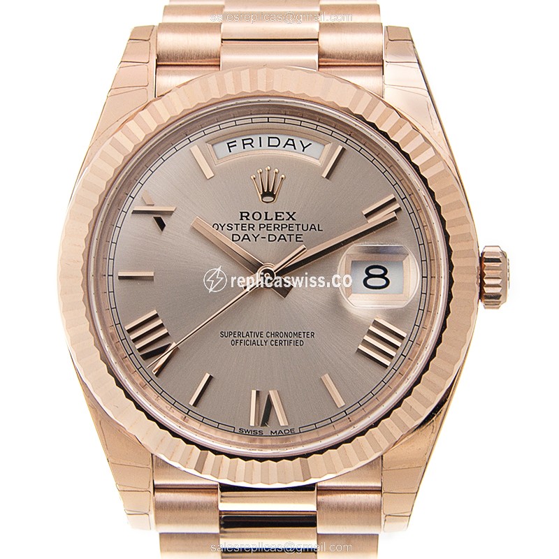Rolex 228235-0001 DAY-DATE Automatic 18kt Rose Gold
