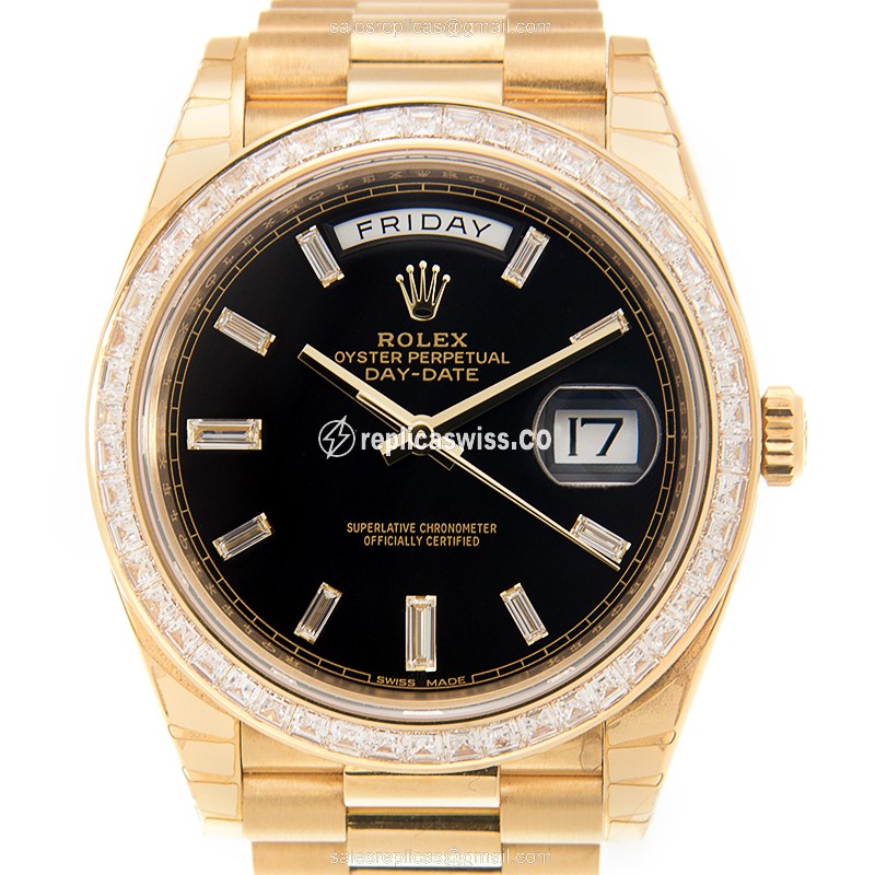 Rolex 228398TBR-0001 DAY-DATE Automatic 18kt Gold & Diamond