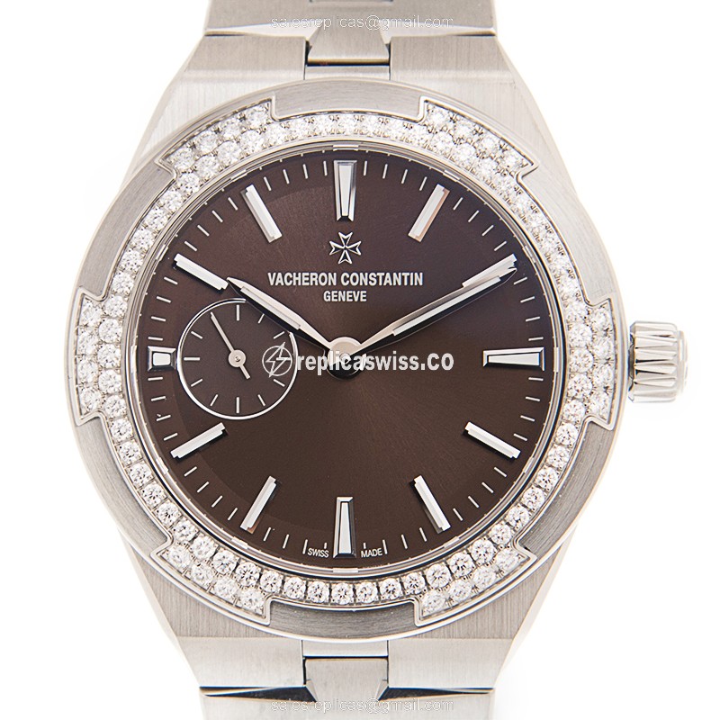 Vacheron Constantin 2305V/100A-B171 OVERSEAS Automatic Stainless Steel & Diamonds