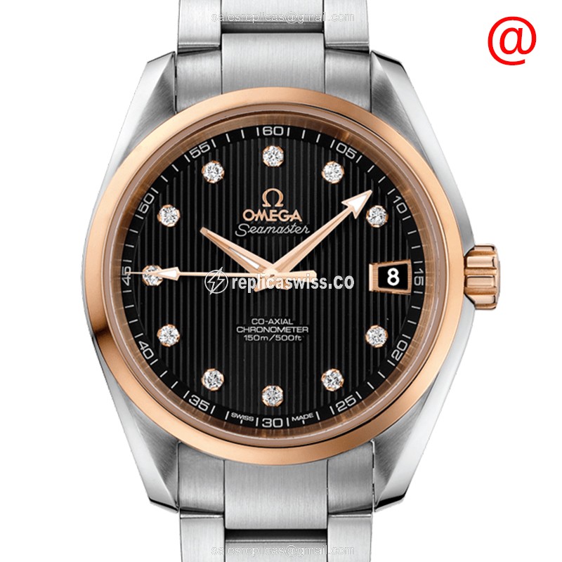 Omega 231.20.39.21.51.003 SEAMASTER Automatic 18kt Rose Gold & Steel