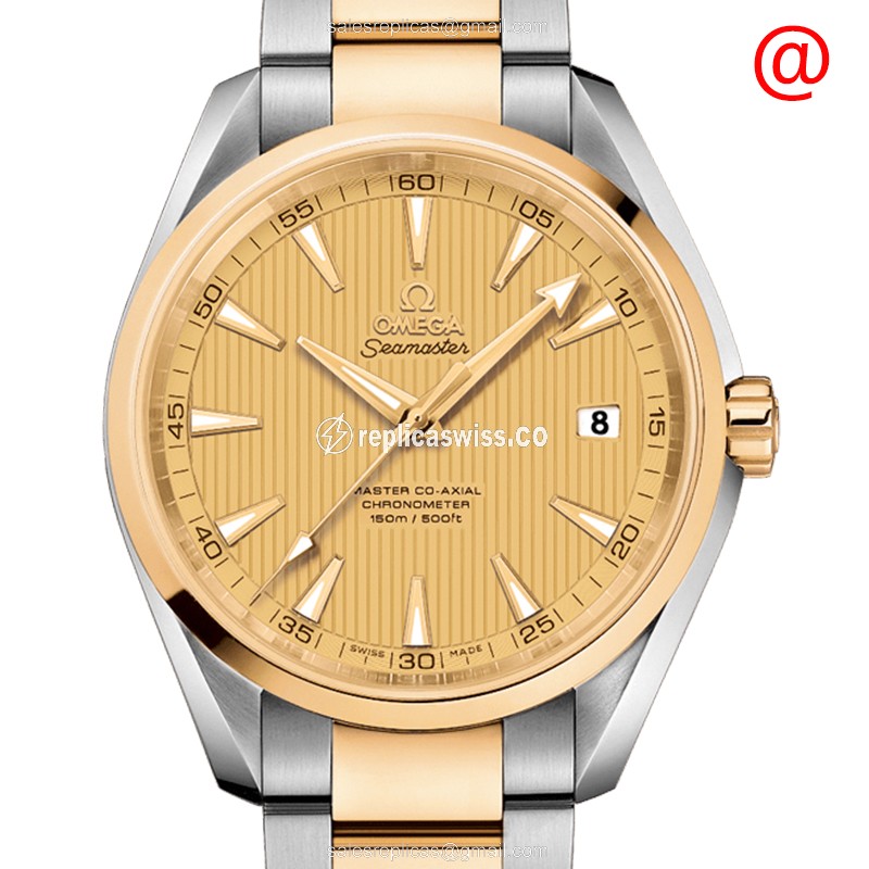 Omega 231.20.42.21.08.001 SEAMASTER Automatic 18kt Gold & Steel