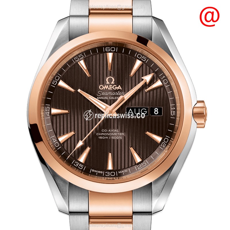Omega 231.20.43.22.06.002 SEAMASTER Automatic 18kt Rose Gold & Steel