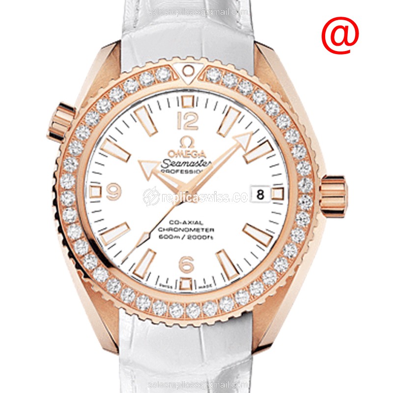 Omega 232.58.42.21.04.001 SEAMASTER Automatic 18kt Rose Gold & Diamonds