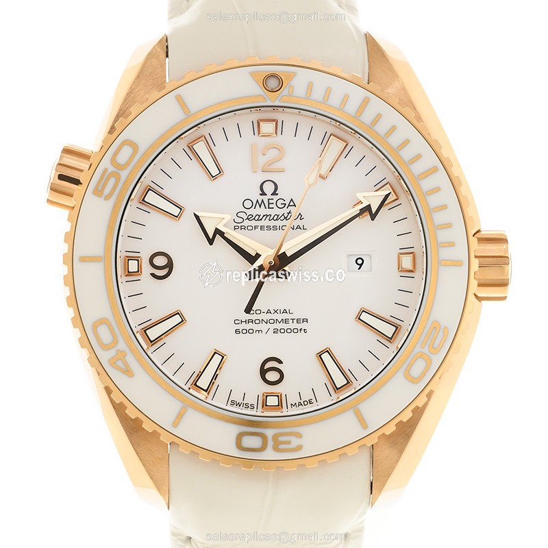 Omega 232.63.38.20.04.001 SEAMASTER Automatic 18kt Rose Gold & Ceramic