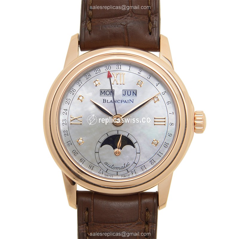 Blancpain 2360-3691A-55B WOMEN Automatic 18kt Rose Gold
