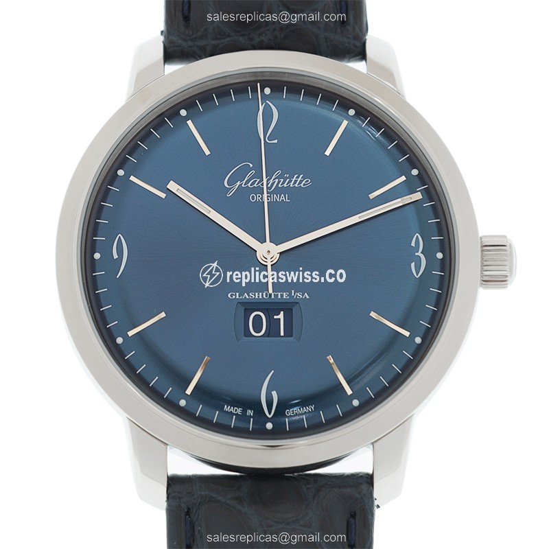 Glashutte 2-39-47-06-02-04 SENATOR SIXTIES Automatic Stainless Steel