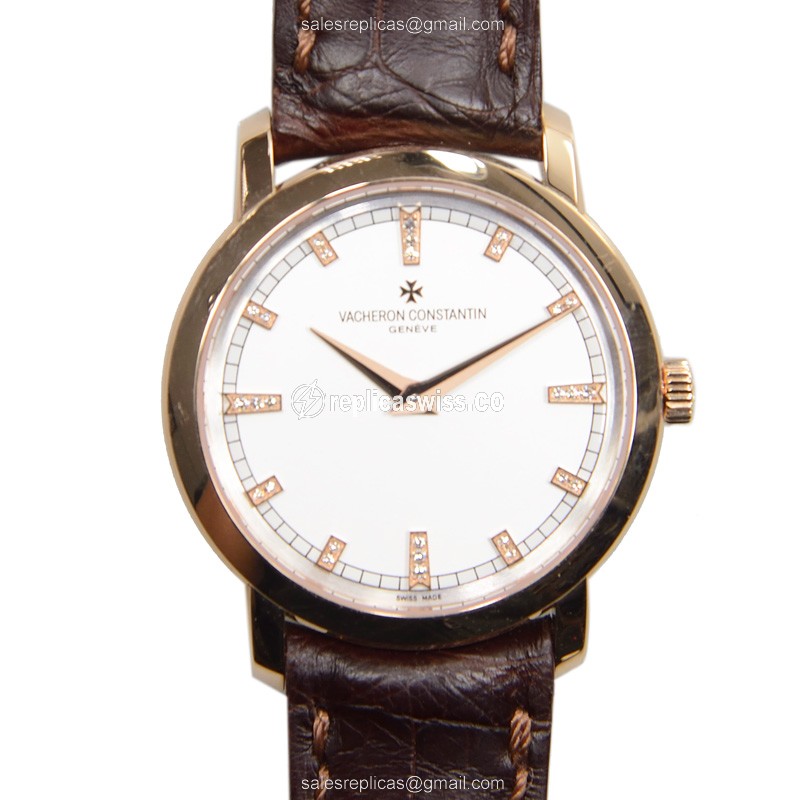 Vacheron Constantin 25155/000R-9585 TRADITIONNELLE Quartz 18kt Rose Gold