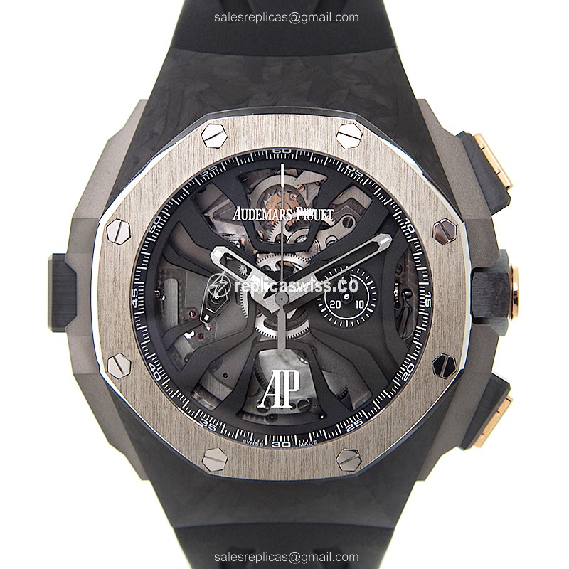 Audemars Piguet 26221FT.OO.D002CA.01 ROYAL OAK Manual Wind Forged Carbon