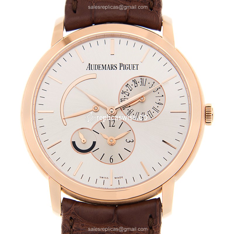 Audemars Piguet 26380OR.OO.D088CR.01 JULES AUDEMARS Automatic 18kt Rose Gold