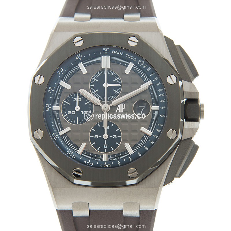 Audemars Piguet 26400IO.OO.A004CA.02 ROYAL OAK OFFSHORE Manual Wind Titanium & Ceramic