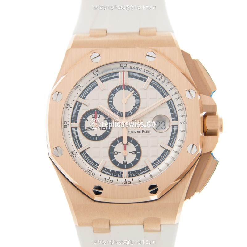 Audemars Piguet 26408OR.OO.A010CA.01 ROYAL OAK OFFSHORE Automatic 18kt Rose Gold