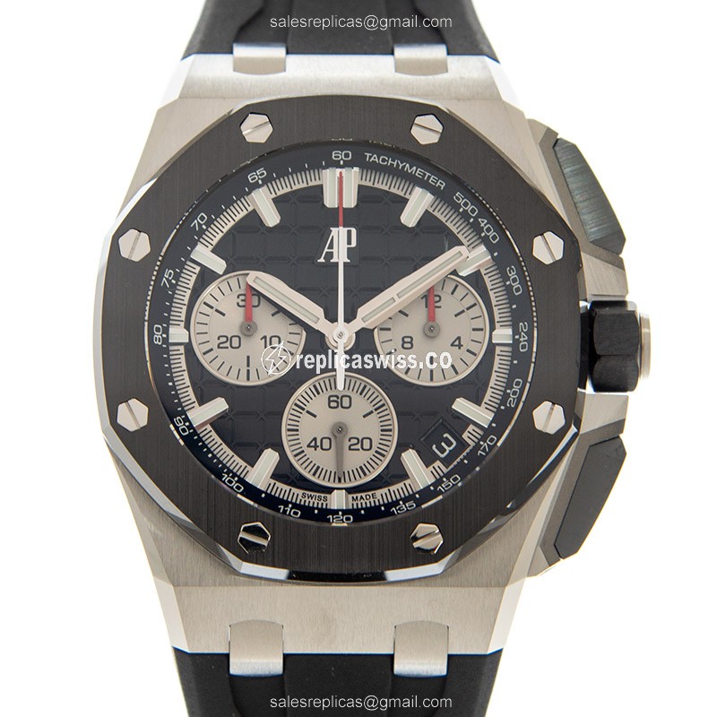 Audemars Piguet 26420SO.OO.A002CA.01 ROYAL OAK OFFSHORE Automatic Ceramic & Steel