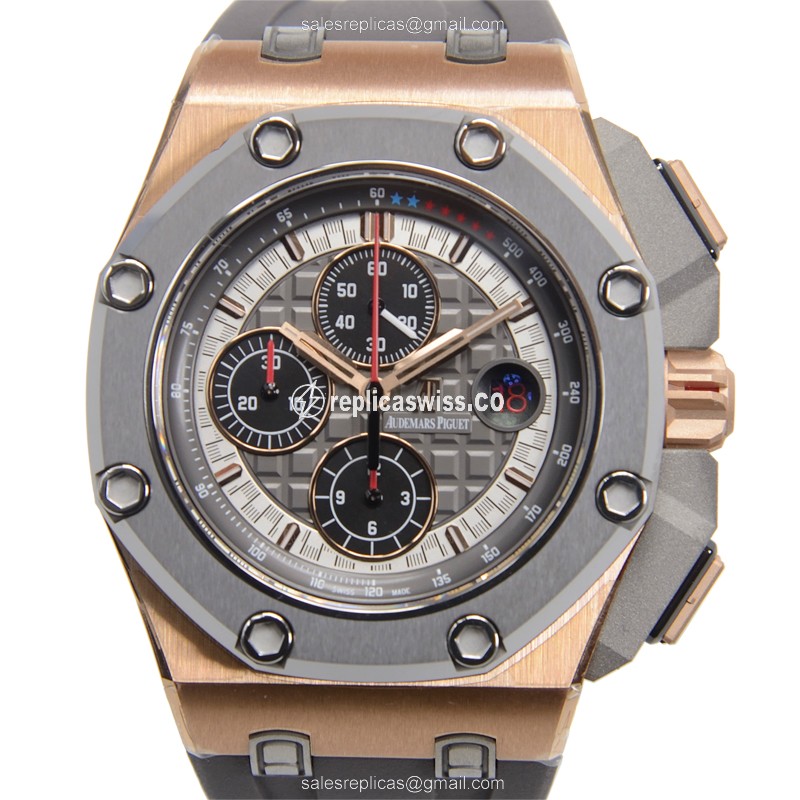 Audemars Piguet 26568OM.OO.A004CA.01 ROYAL OAK OFFSHORE Automatic 18kt Rose Gold & Steel