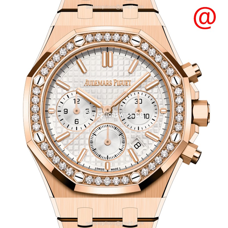 Audemars Piguet 26715OR.ZZ.1356OR.01 ROYAL OAK Automatic 18kt Rose Gold & Diamonds