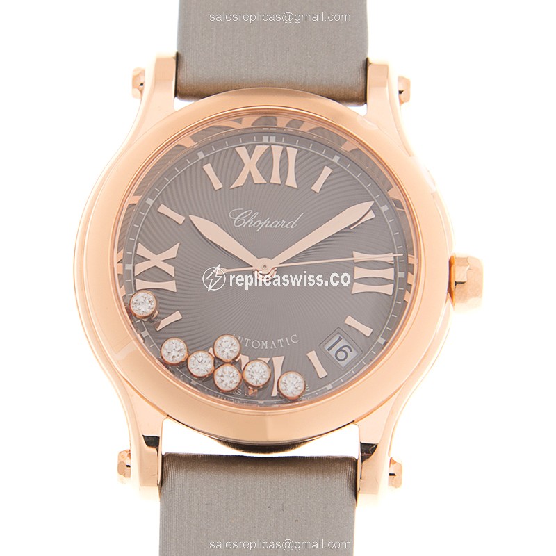Chopard 274808-5012 HAPPY SPORT Automatic 18kt Rose Gold