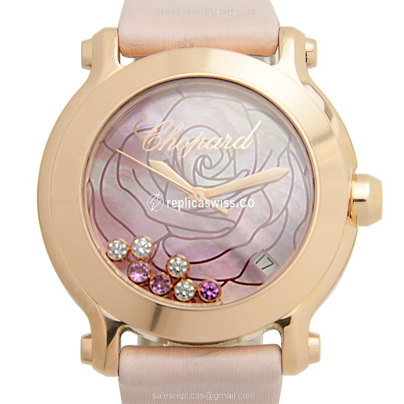 Chopard 277471-5015 HAPPY SPORT Quartz 18kt Rose Gold