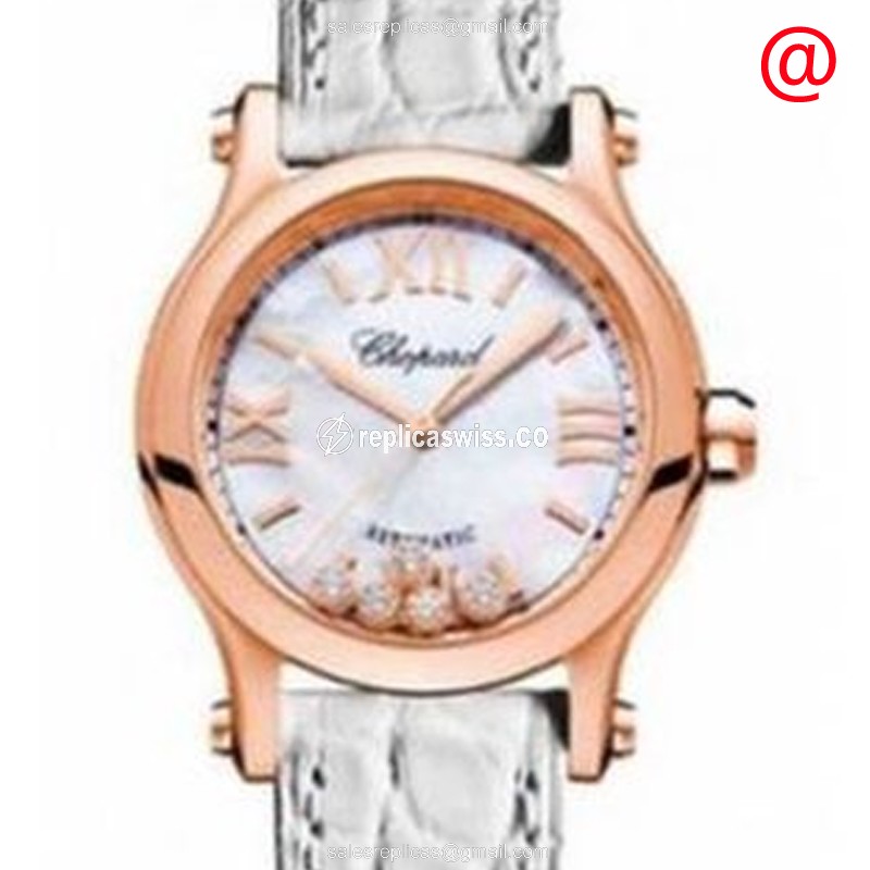 Chopard 278493-5009 HAPPY SPORT Automatic 18kt Rose Gold