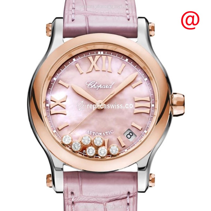 Chopard 278559-6021 HAPPY SPORT Automatic 18kt Rose Gold