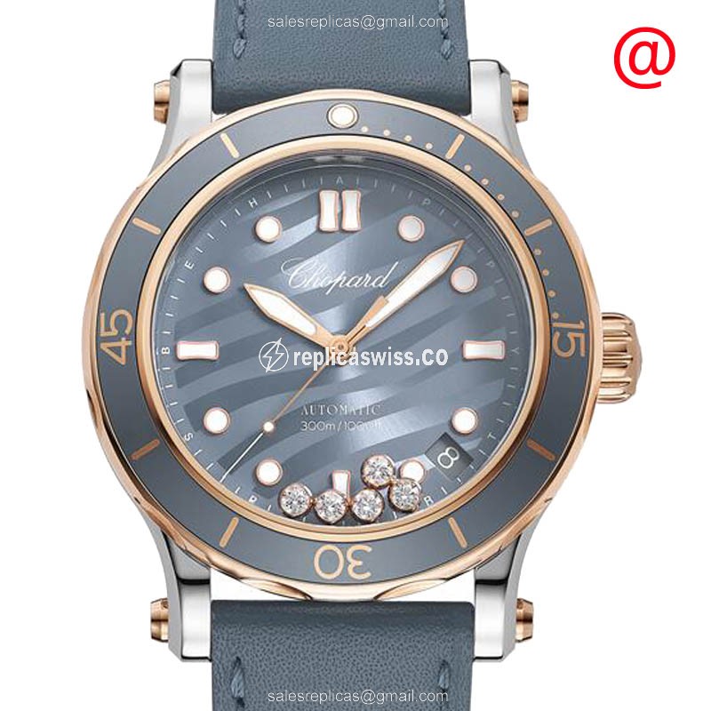 Chopard 278587 6001 HAPPY SPORT Automatic 18kt Rose Gold