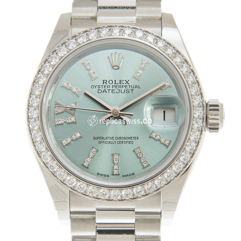 Rolex 279136RBR-I44.IXICEBL_P LADY DATEJUST Automatic 950 Platinum & Diamonds