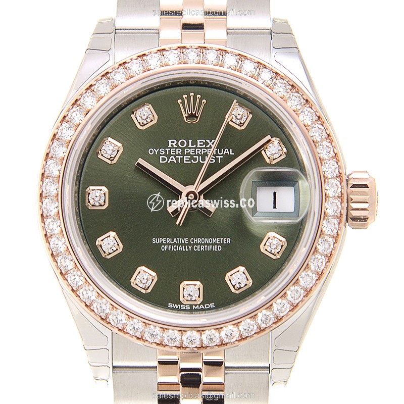 Rolex 279381RBR-0007 LADY DATEJUST Automatic 18kt Rose Magic & Diamond