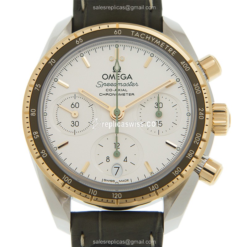 Omega 324.23.38.50.02.001 SPEEDMASTER Automatic 18kt Gold & Steel