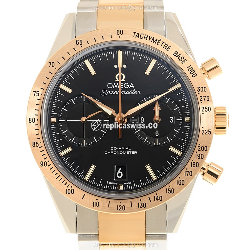 Omega 331.20.42.51.01.002 SPEEDMASTER Automatic 18kt Rose Gold & Steel