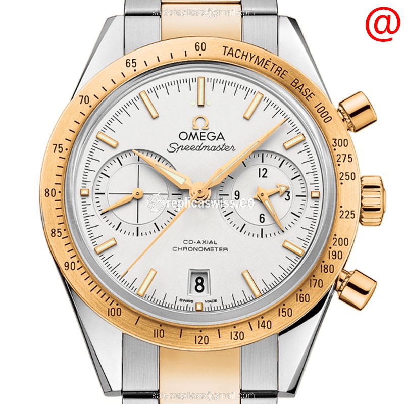 Omega 331.20.42.51.02.001 SPEEDMASTER Automatic 18kt Gold & Steel