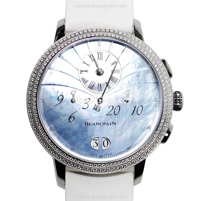 Blancpain 3626-4544L-64A WOMEN Automatic Stainless Steel & Diamonds