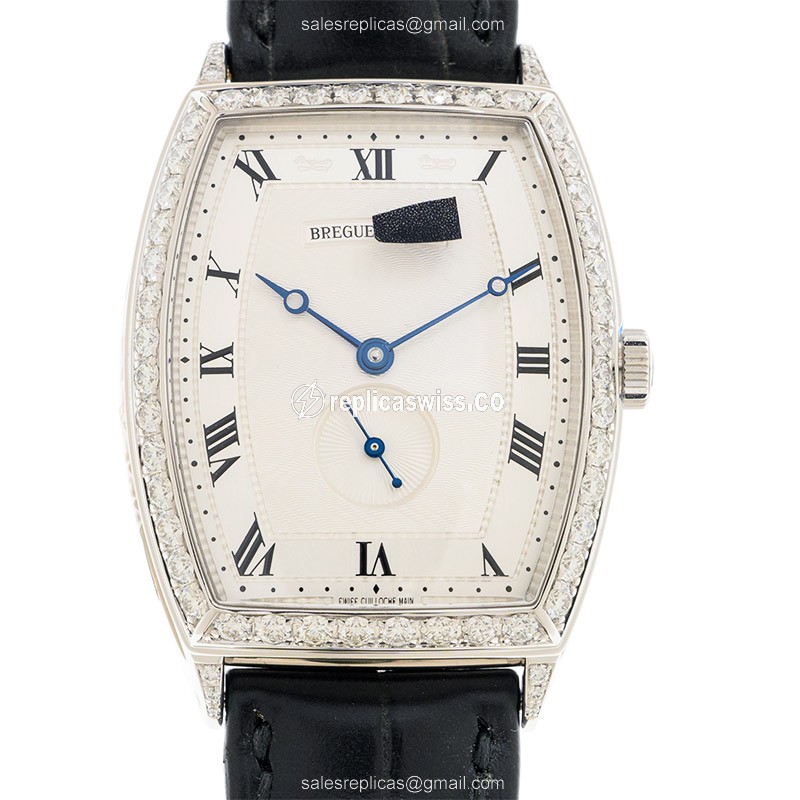 Breguet 3661BB/12/984/DD00 PATRIMONY TRADITIONELLE Automatic 18kt White Gold & Diamond