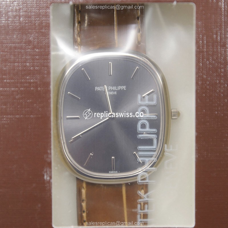 Patek Philippe 3738/100G-012 ELLIPSE Automatic 18kt White Gold